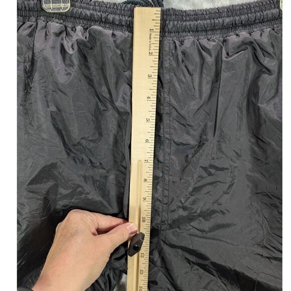 Vintage Rawlings Windbreaker Track Pants Mens Large Black Nylon 1980s 1990s - Picture 4 of 12